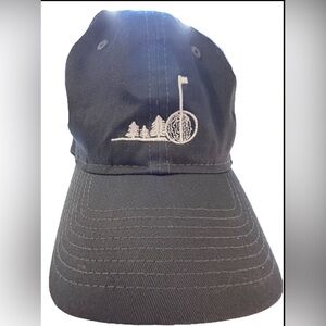 9TWENTY Golf Cap with Embroidered Trees, Tee Flag and Ball on Front